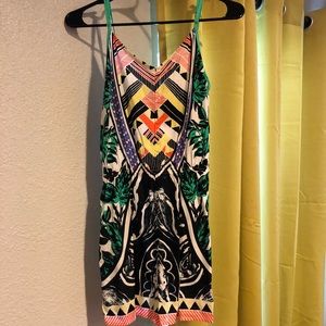 Printed romper